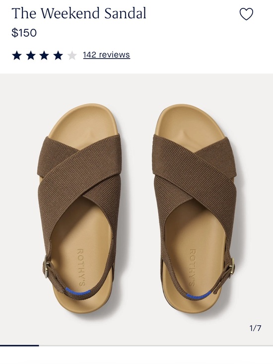 Rothy's Shoes - Rothy's The Weekend Sandal — Brown/Tan